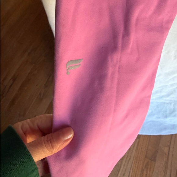 NWT Women’s Fabletics Pure Luxe Oasis Crossover Leggings - Sunset Pink-XL - Picture 8 of 8